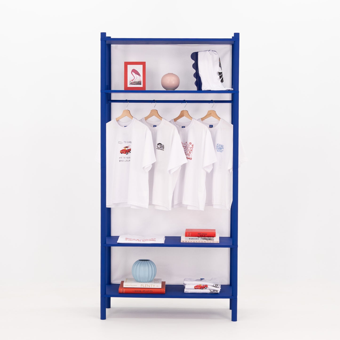 Klappbarer Kleiderständer BR-02-ML für kurze Kleidung | Wunschfarbe