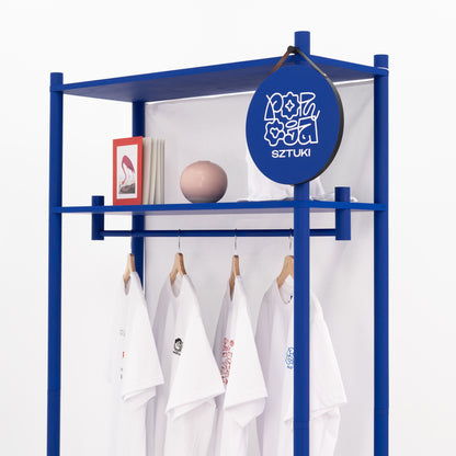 Collapsible Short-hang Clothing Rack BR-02-ML | custom color