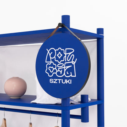 Collapsible Short-hang Clothing Rack BR-02-ML | custom color