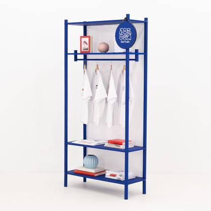 Collapsible Short-hang Clothing Rack BR-02-ML | custom color