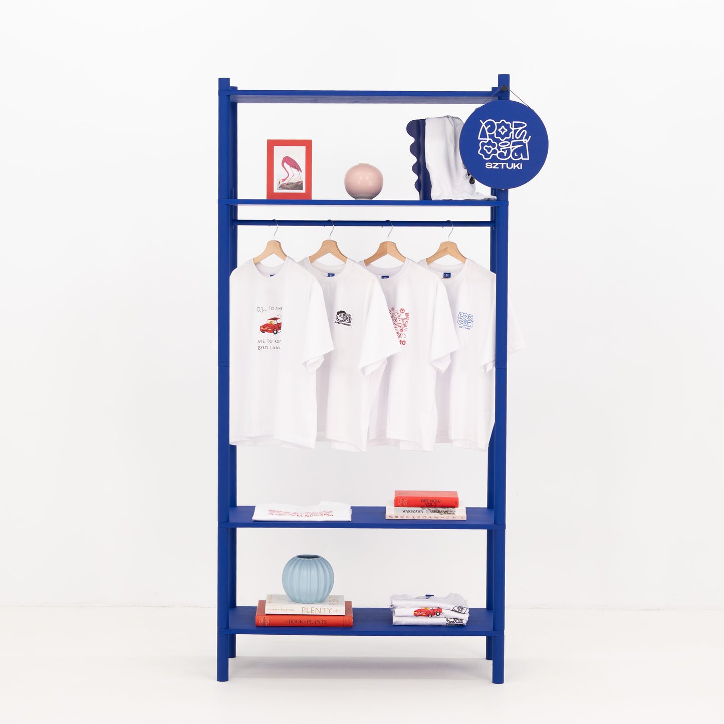 Klappbarer Kleiderständer BR-02-ML für kurze Kleidung | Wunschfarbe