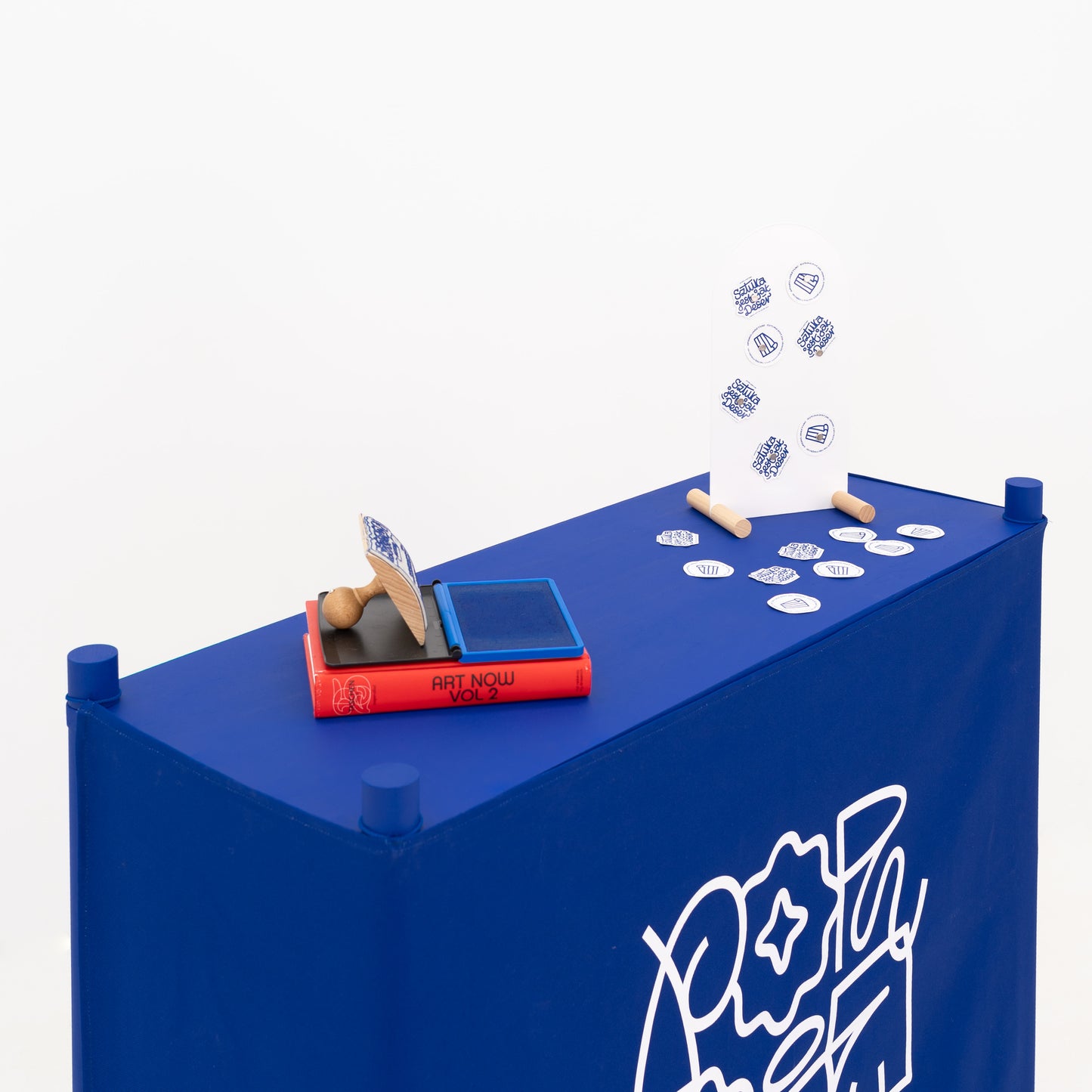 Comptoir de vente pliable BC-01-ML | couleur personnalisée
