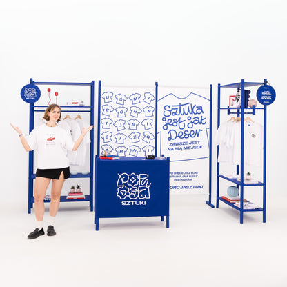 Individuell bedruckte Stoff-Displaywand – Einzel- oder Doppelvariante BW-C-ML | Wunschfarbe