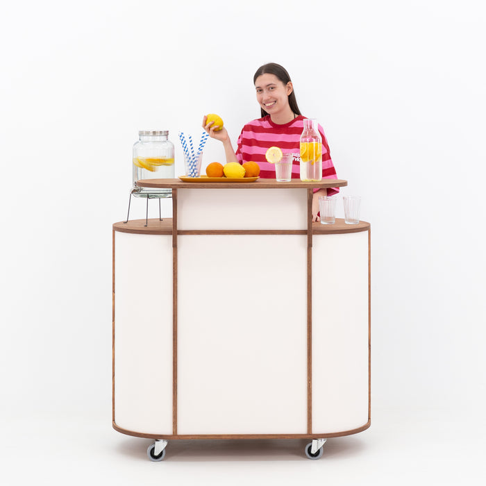 Kompakte ovale Theke VC-23-W-ML | Wunschfarbe