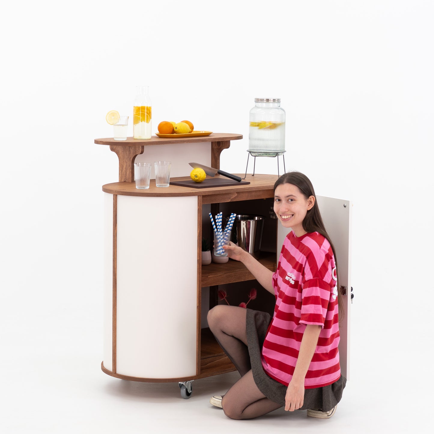 Compact Oval Counter VC-23-W-ML | custom color