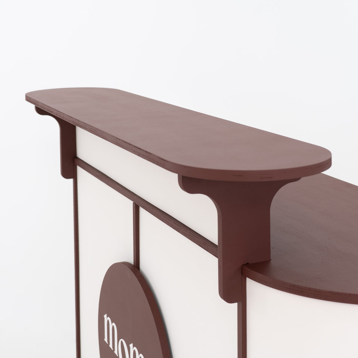 Large Oval Counter VC-28-W-ML | custom color