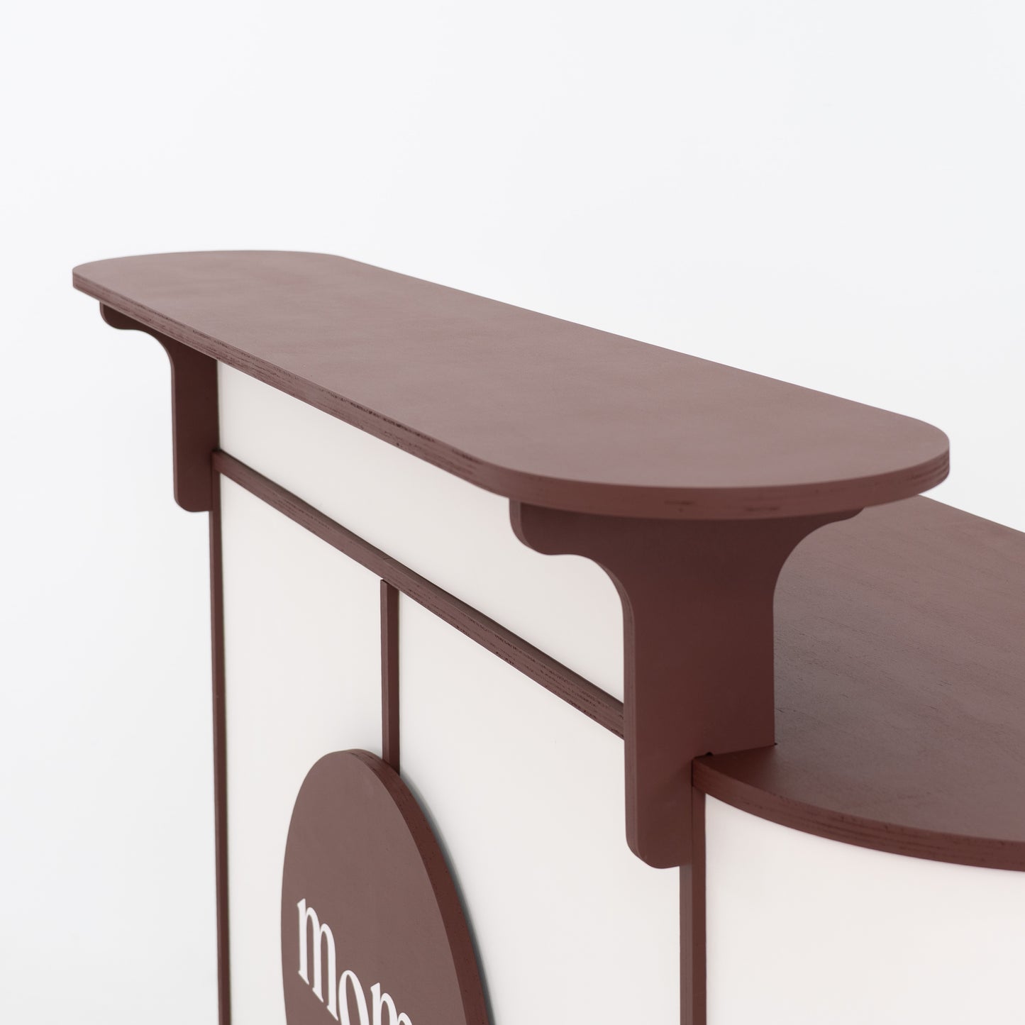 Large Oval Counter VC-28-W-ML | custom color