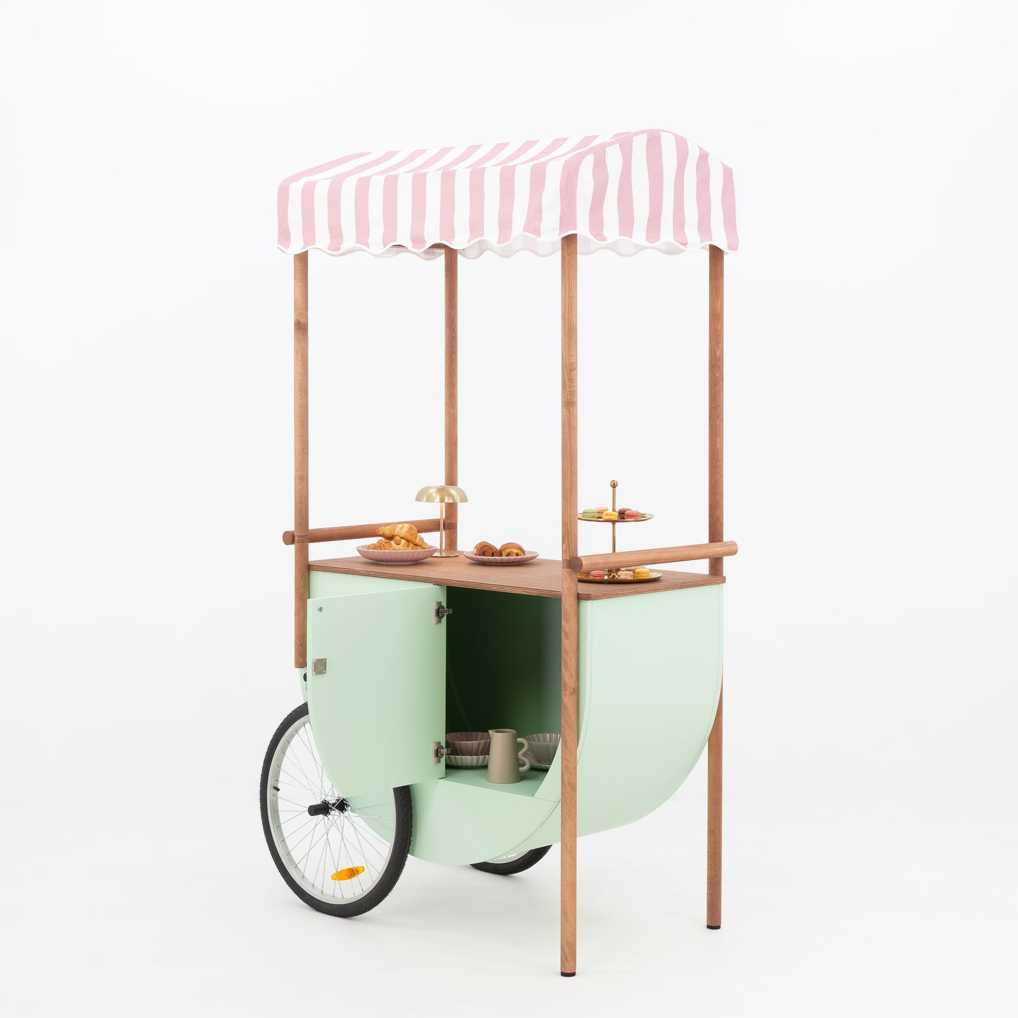 Big Wheels Event Cart VC-33-W-ML | Custom color