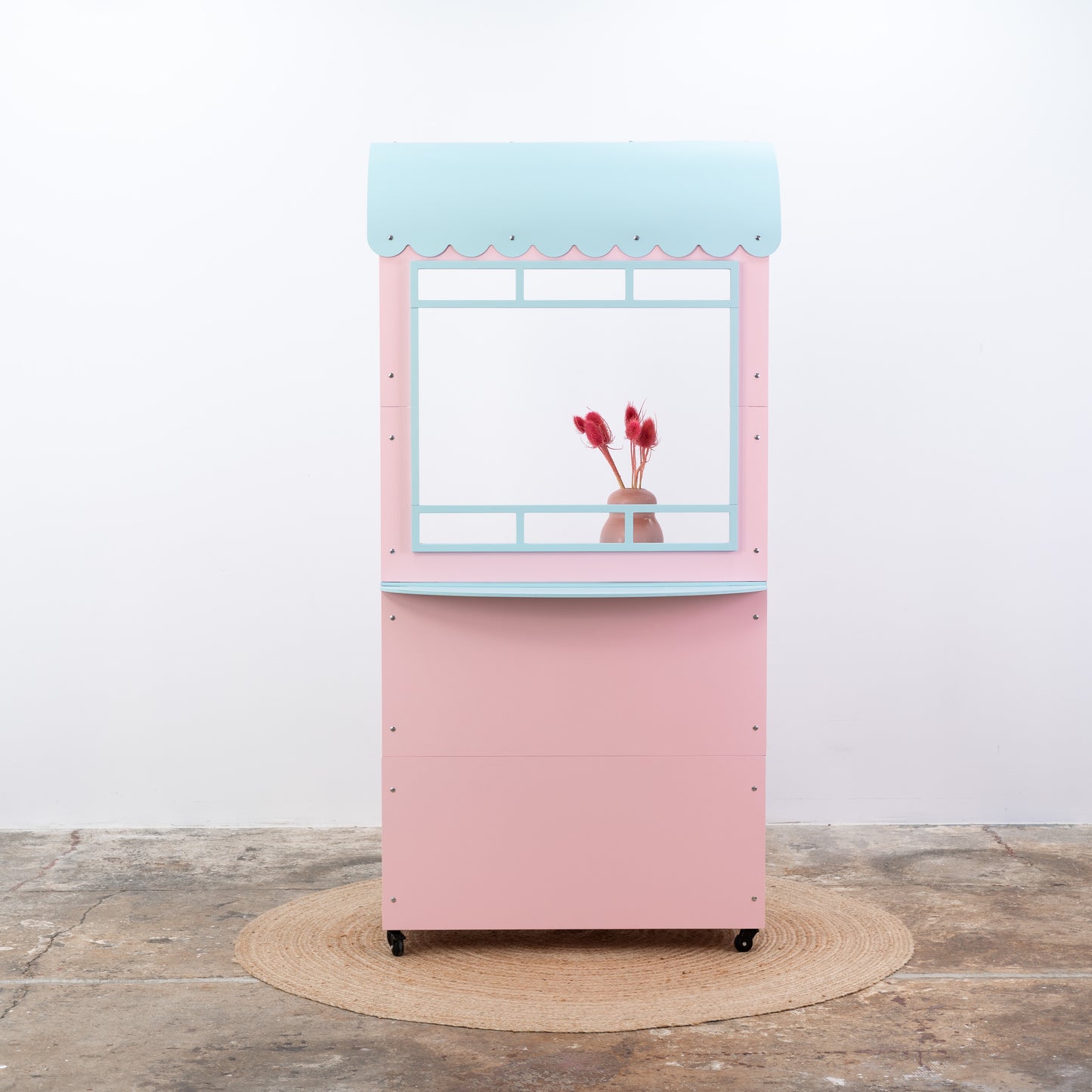Pop-up-Kiosk VC-20-W-ML | benutzerdefinierte Farbe