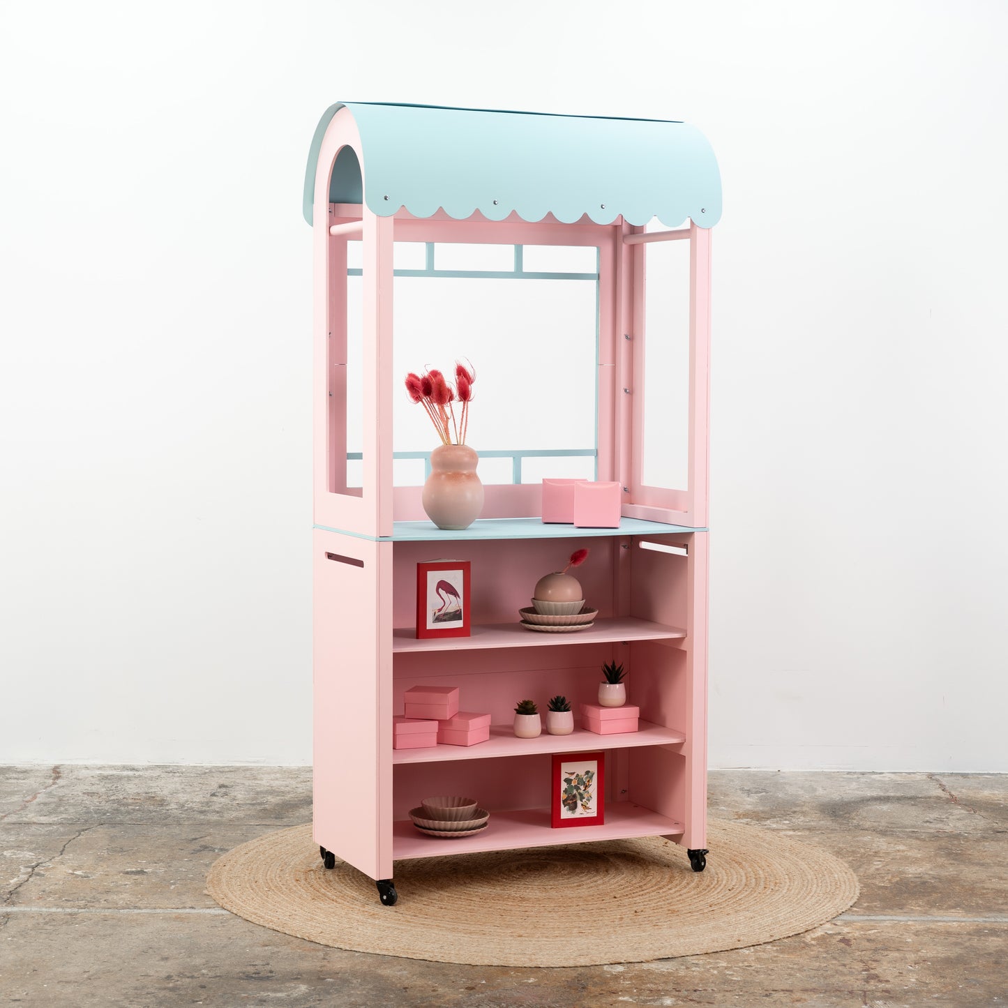 Pop-up-Kiosk VC-20-W-ML | benutzerdefinierte Farbe