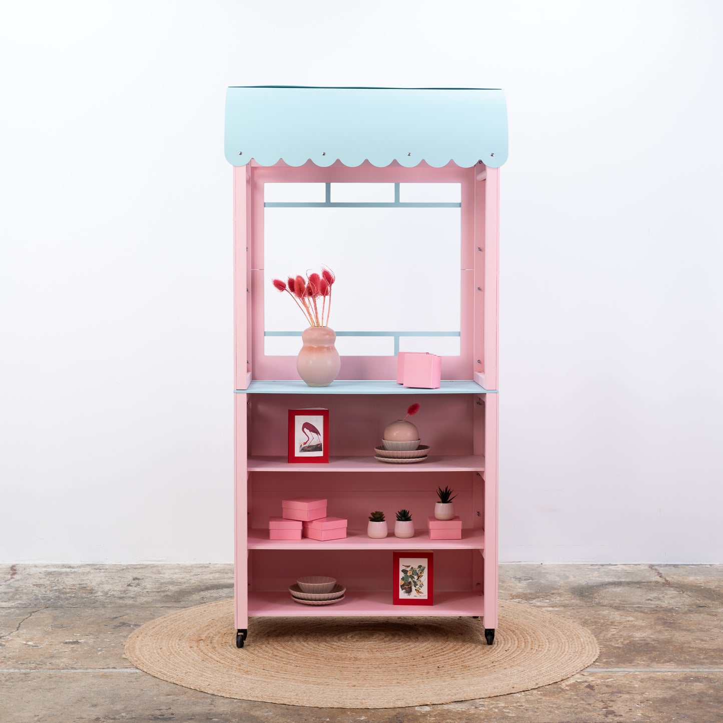 Pop-up-Kiosk VC-20-W-ML | benutzerdefinierte Farbe