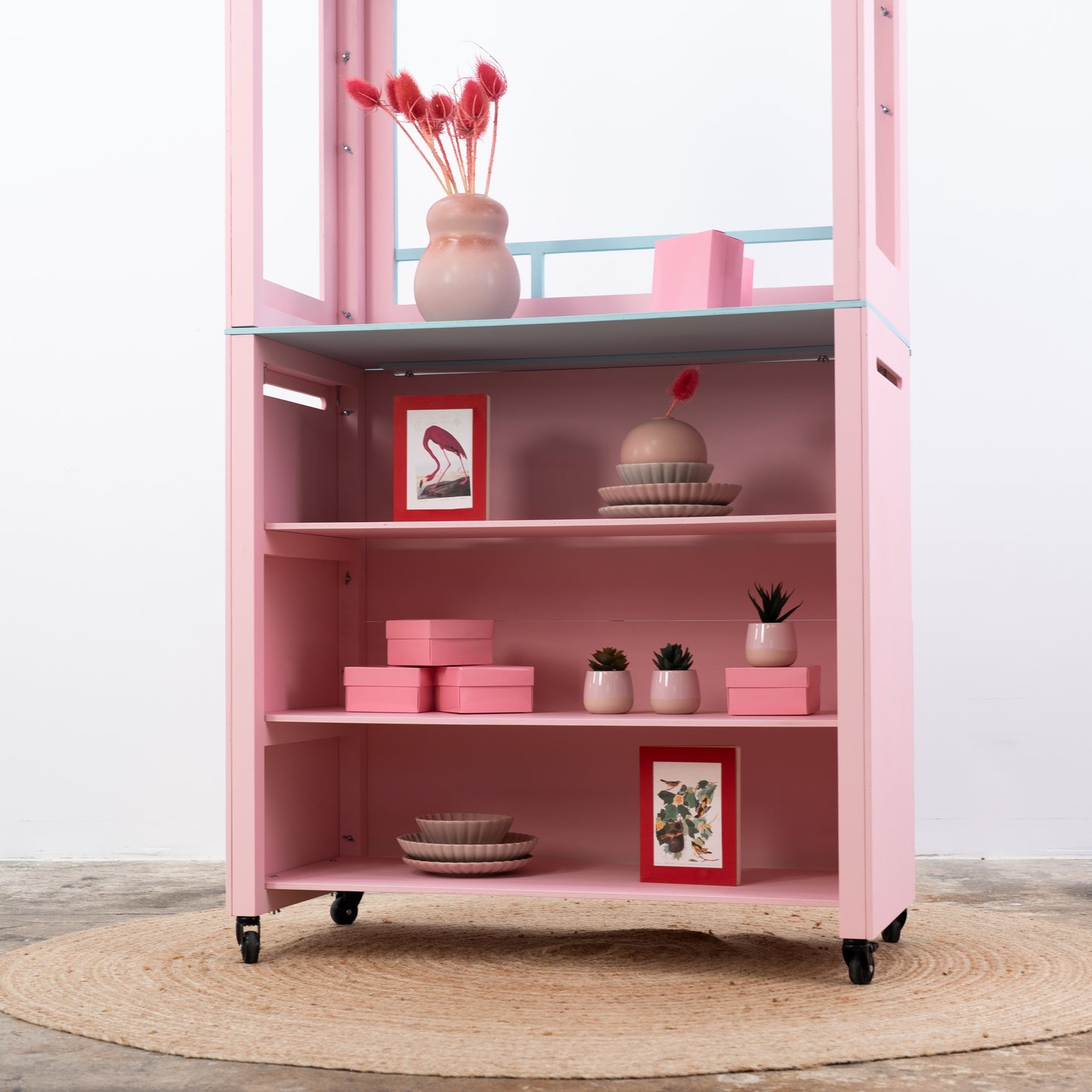 Pop-up-Kiosk VC-20-W-ML | benutzerdefinierte Farbe