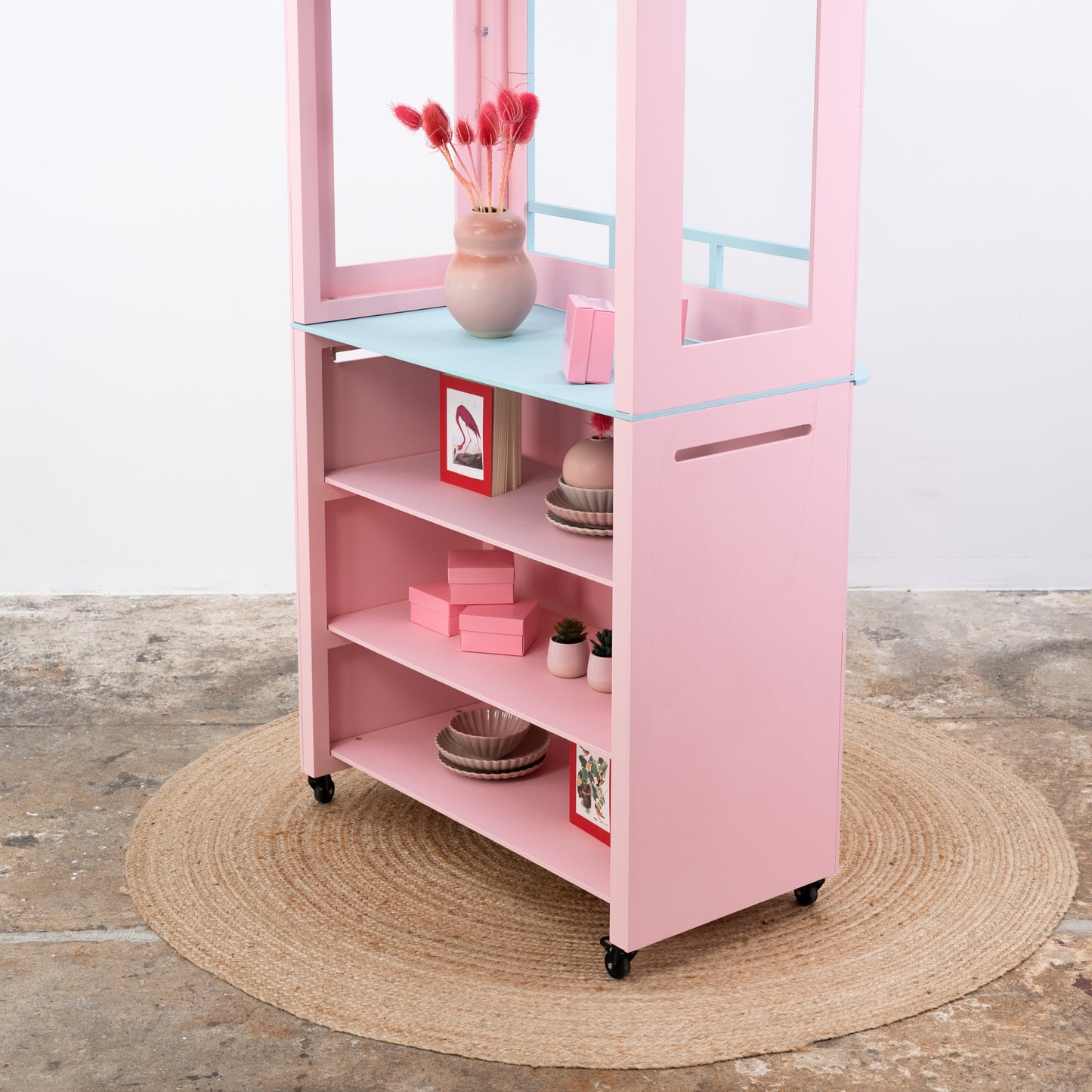 Pop-up-Kiosk VC-20-W-ML | benutzerdefinierte Farbe