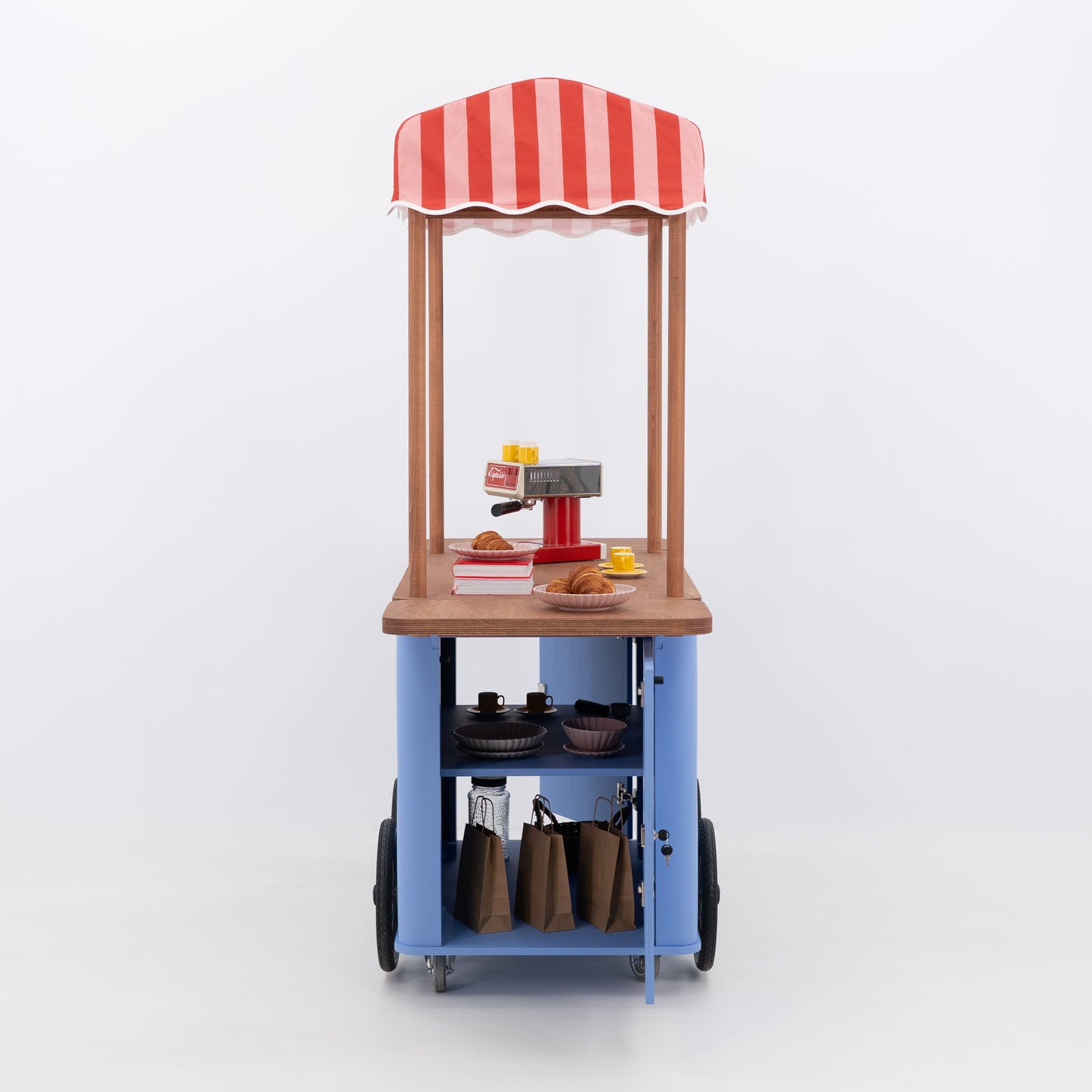 Chariot d'activation mobile VC-34-W | couleur personnalisée