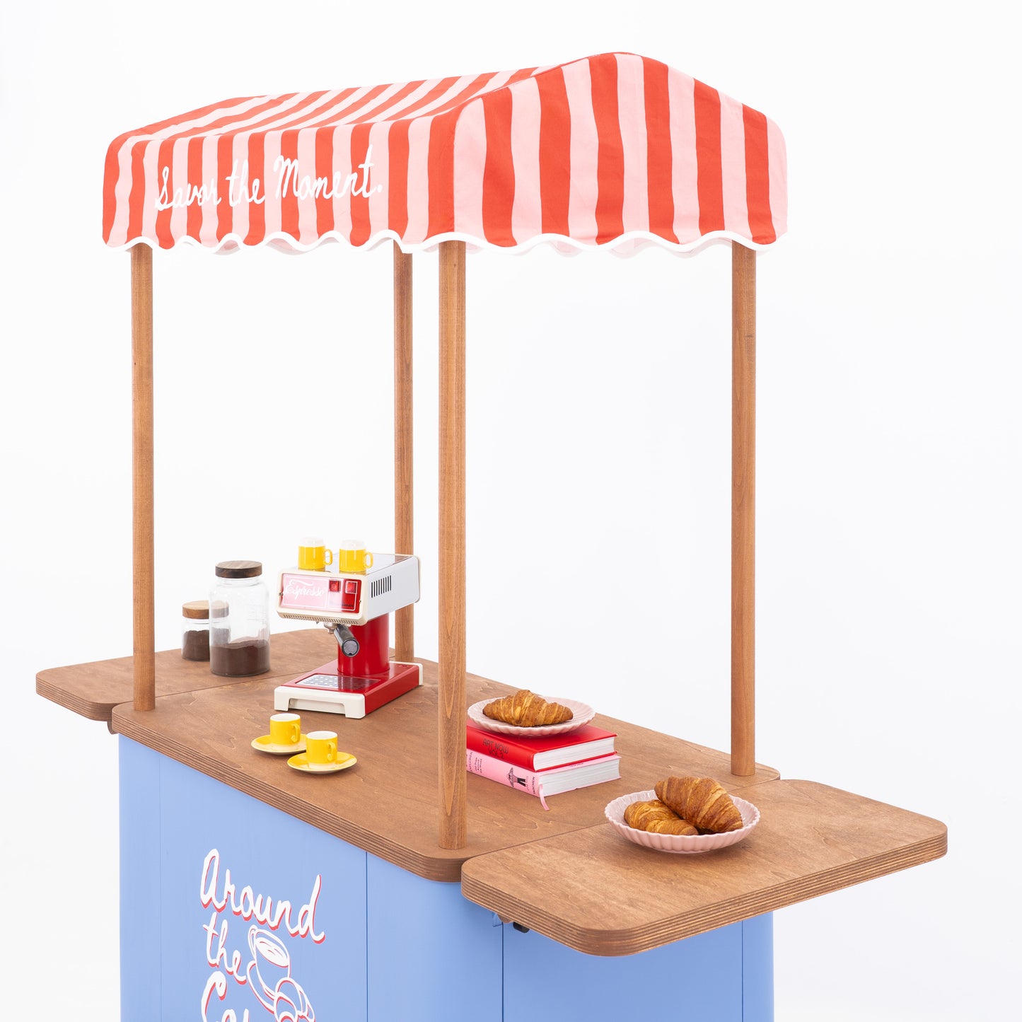 Mobile Activation Cart VC-34-W-ML | custom color