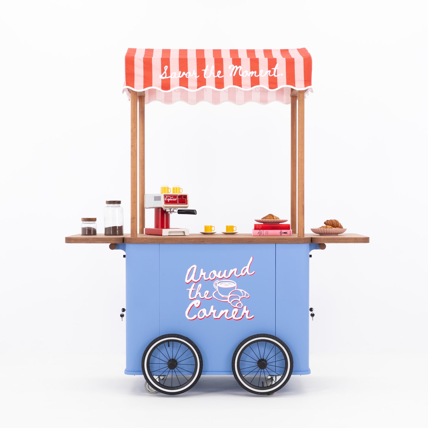 Mobile Activation Cart VC-34-W-ML | custom color