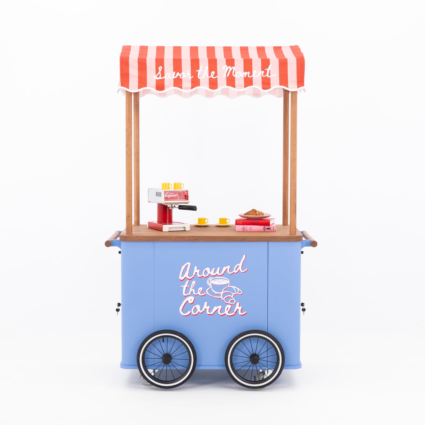 Mobile Activation Cart VC-34-W-ML | custom color