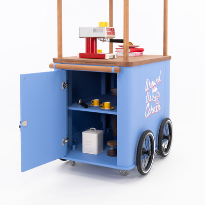 Mobile Activation Cart VC-34-W-ML | custom color