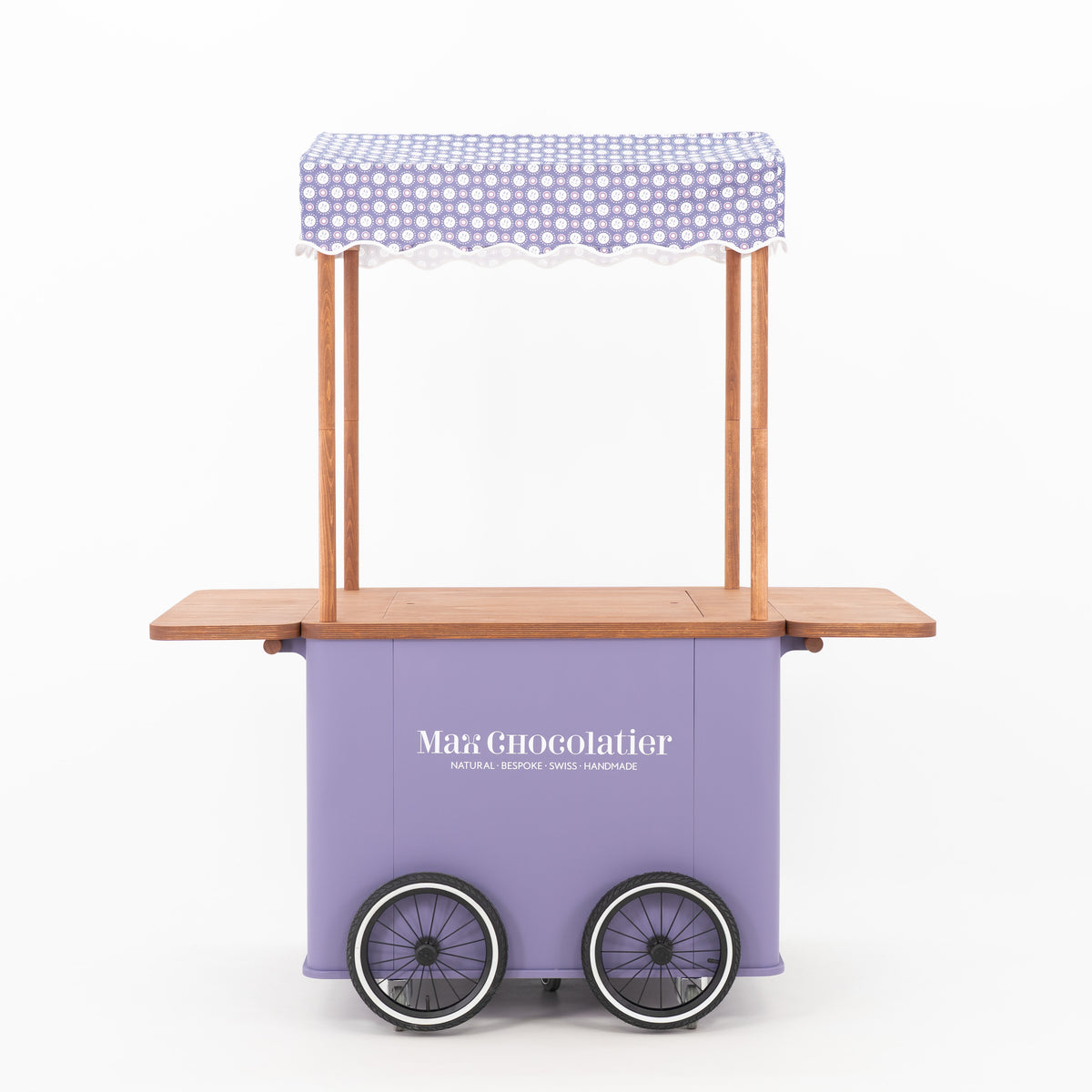 Mobile Activation Cart VC-34-W-ML | custom color