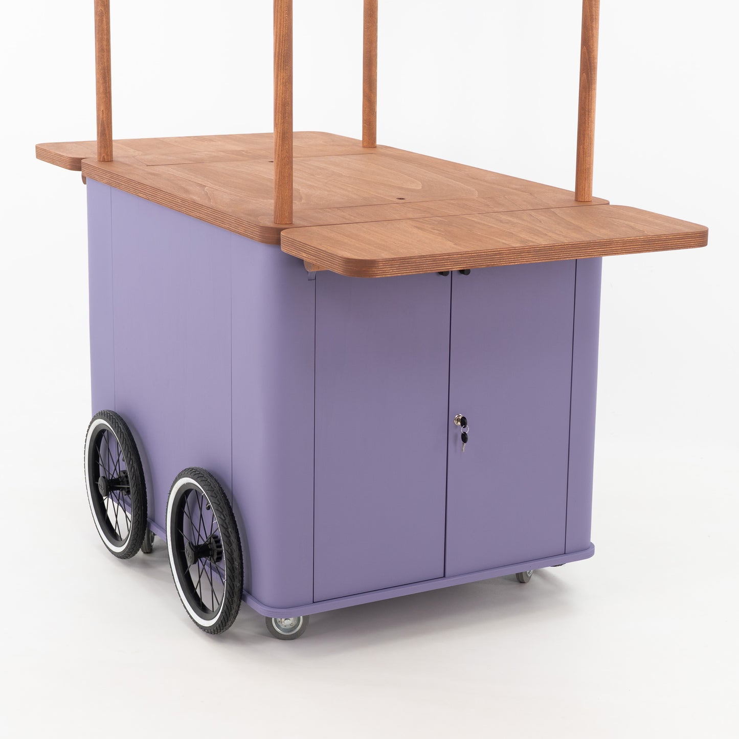 Mobile Activation Cart VC-34-W-ML | custom color