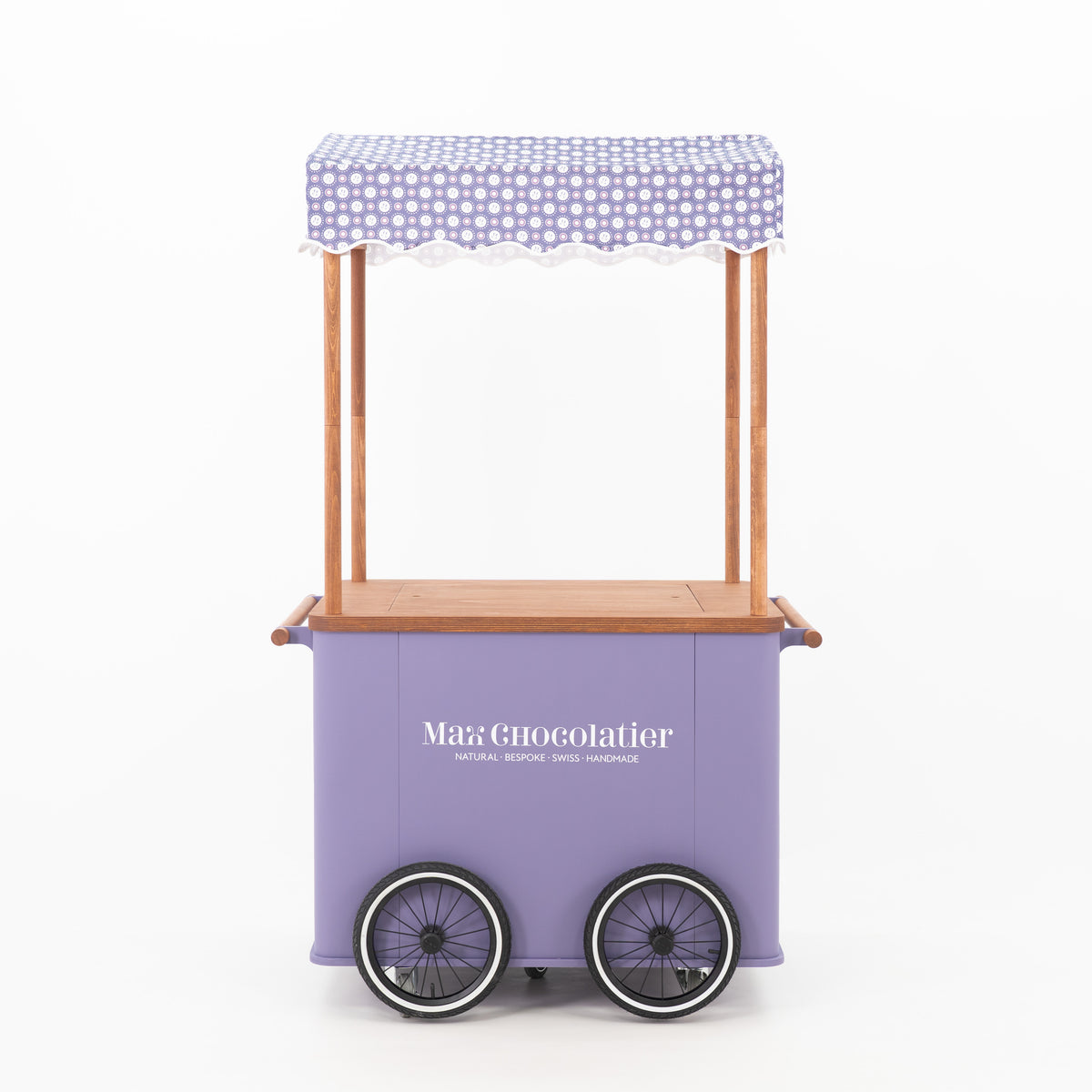 Mobile Activation Cart VC-34-W-ML | custom color