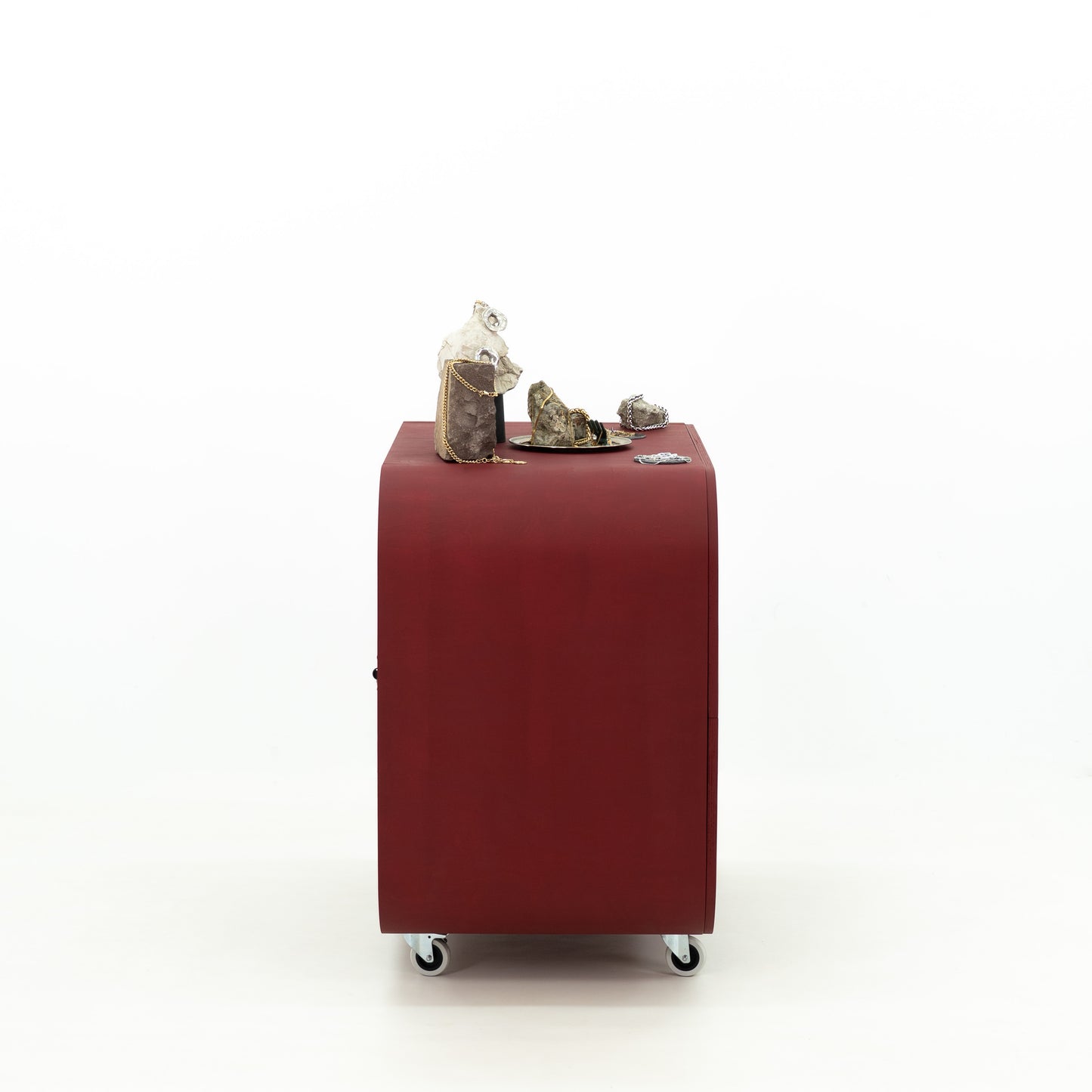 Portable Display Counter VC-35-W-ML | custom color
