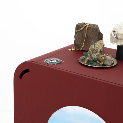 Portable Display Counter VC-35-W-ML | custom color