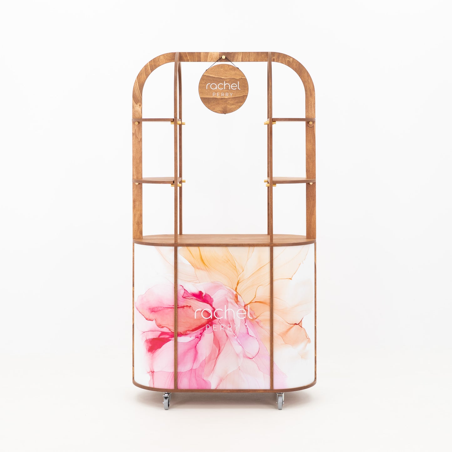 Carrello personalizzabile ovale compatto VC-26-W-ML | colore personalizzato