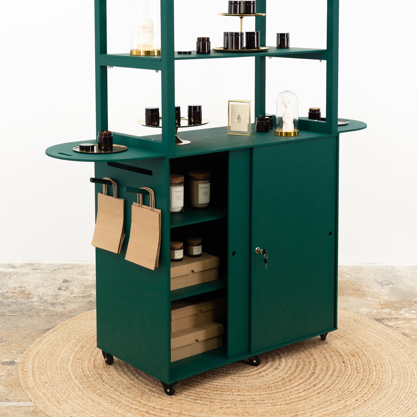 Mobile bar VC-12-W-ML | custom color