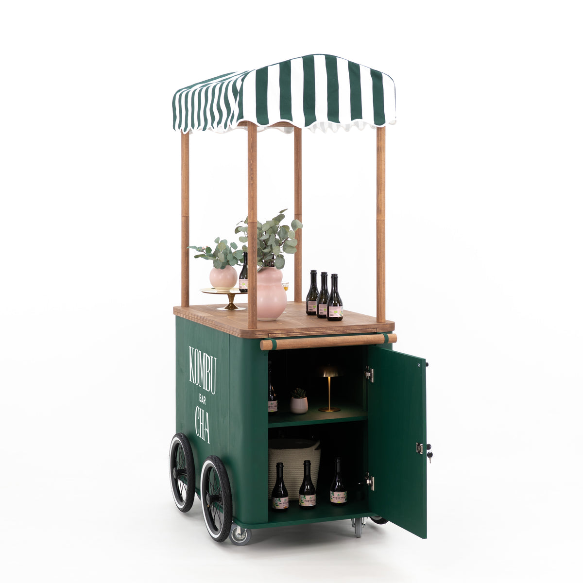 Chariot événementiel mobile VC-34-W-ML | couleur personnalisée