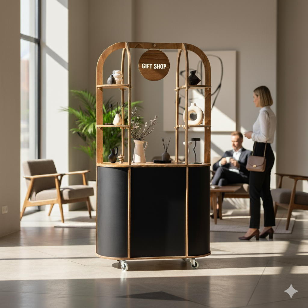 Chariot ovale compact VC-26-W-ML | couleur personnalisée