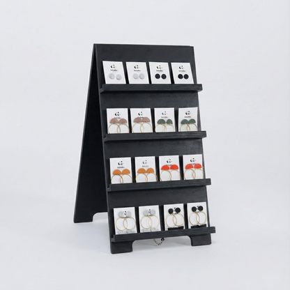 OUTLET | Card display stand VAB-02-BL | black color
