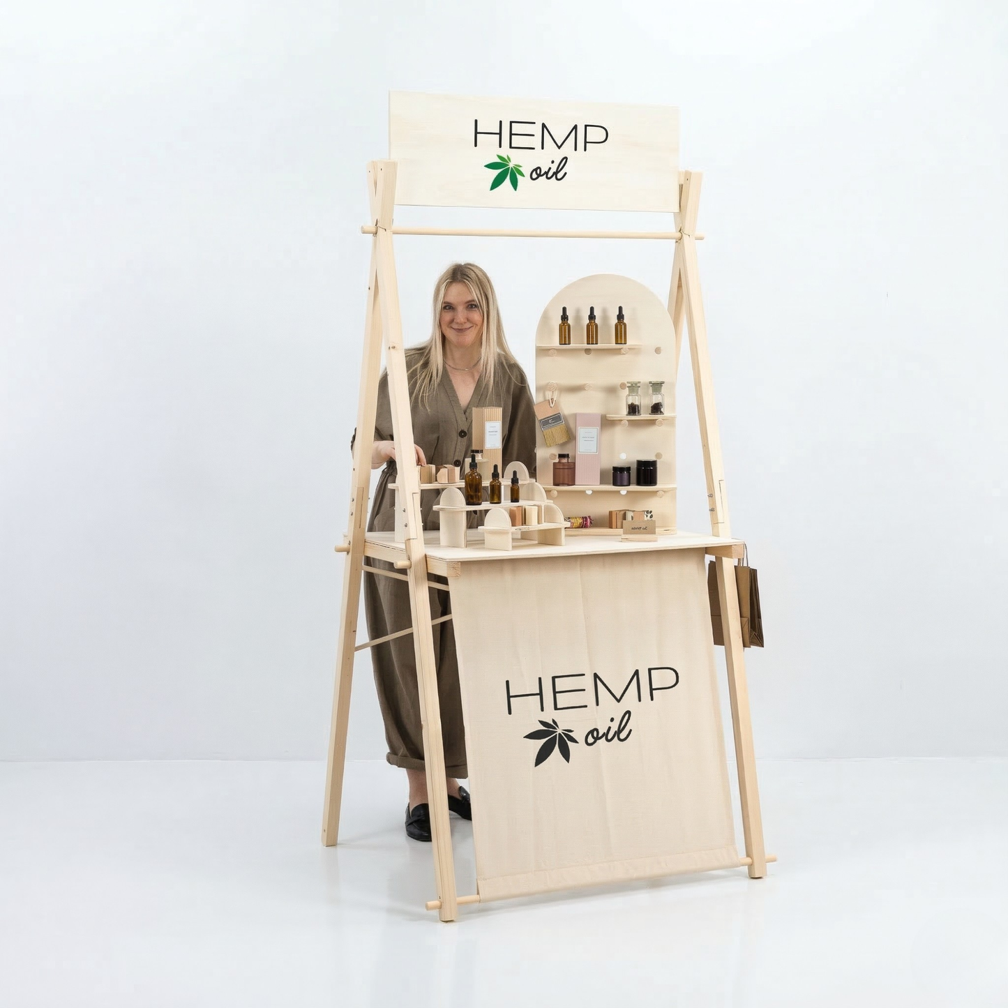 Market Stall VC-01-NT | natural color