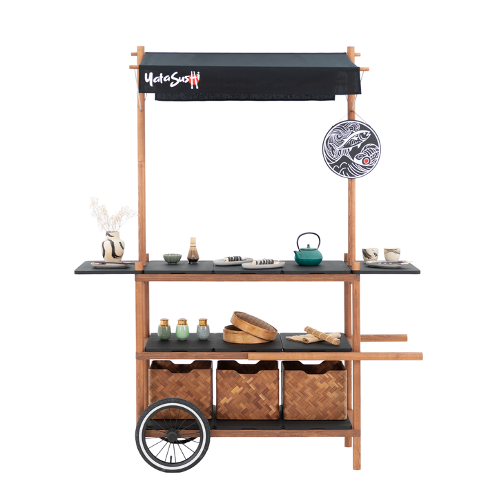 Mobile Display Carts with Wheels for Pop-Ups & Trade Shows – Milimetry