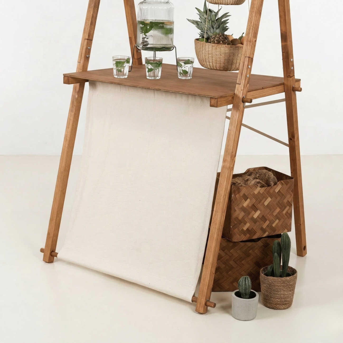 Market Stall VC-01-CF | coffee color