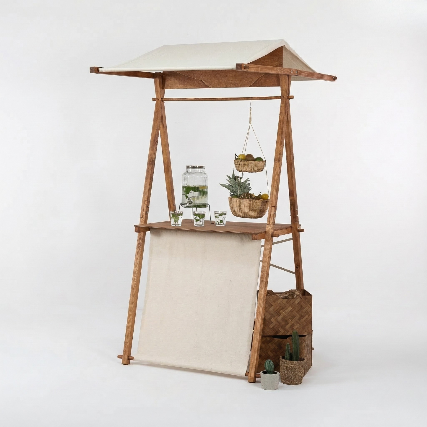 Market Stall VC-01-CF | coffee color