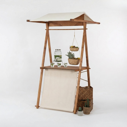 Market Stall VC-01-CF | coffee color