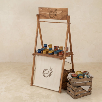 Market Stall VC-01-CF | coffee color