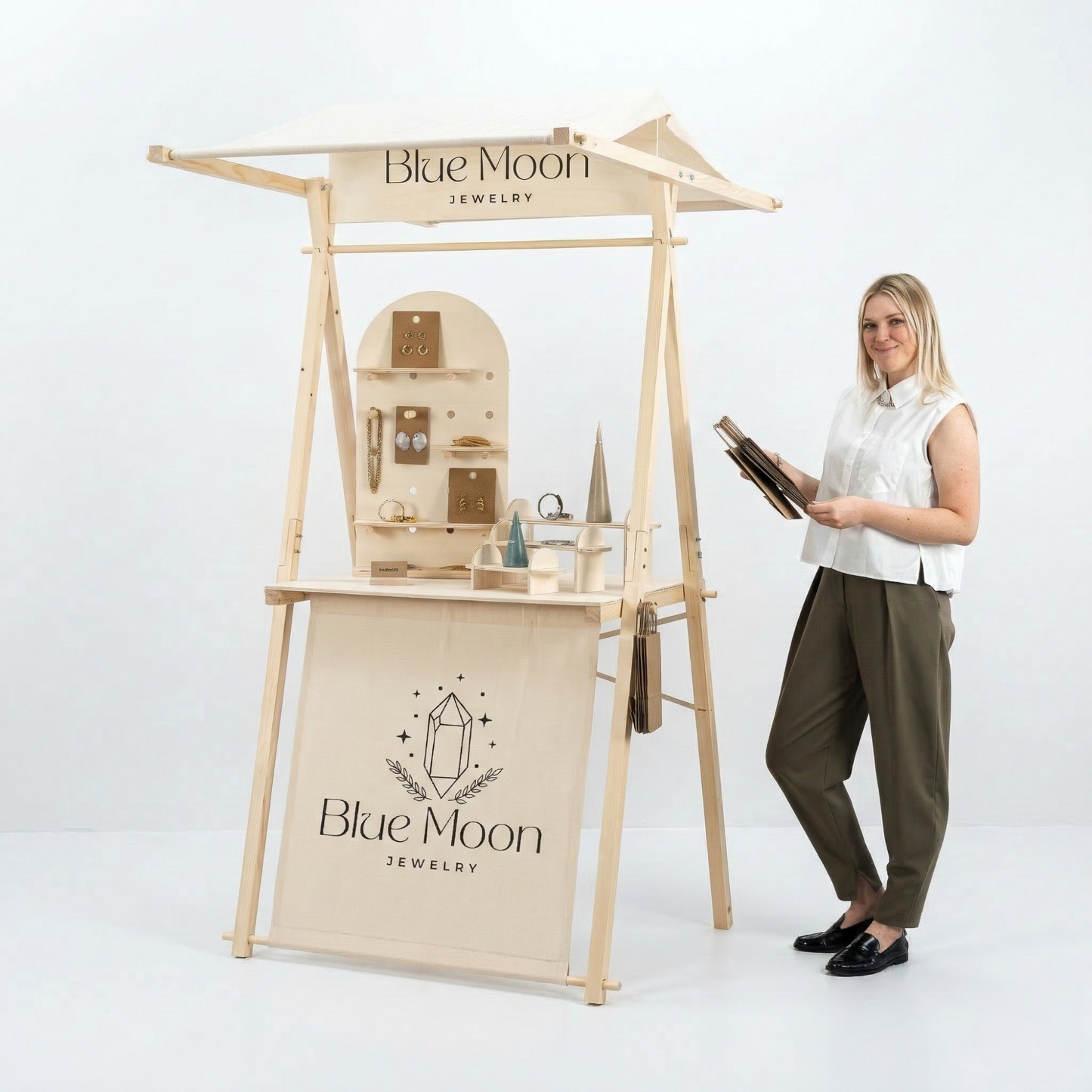 Market Stall VC-01-NT | natural color