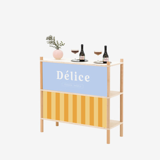 Checkout Stand BC-06-NT | natural color