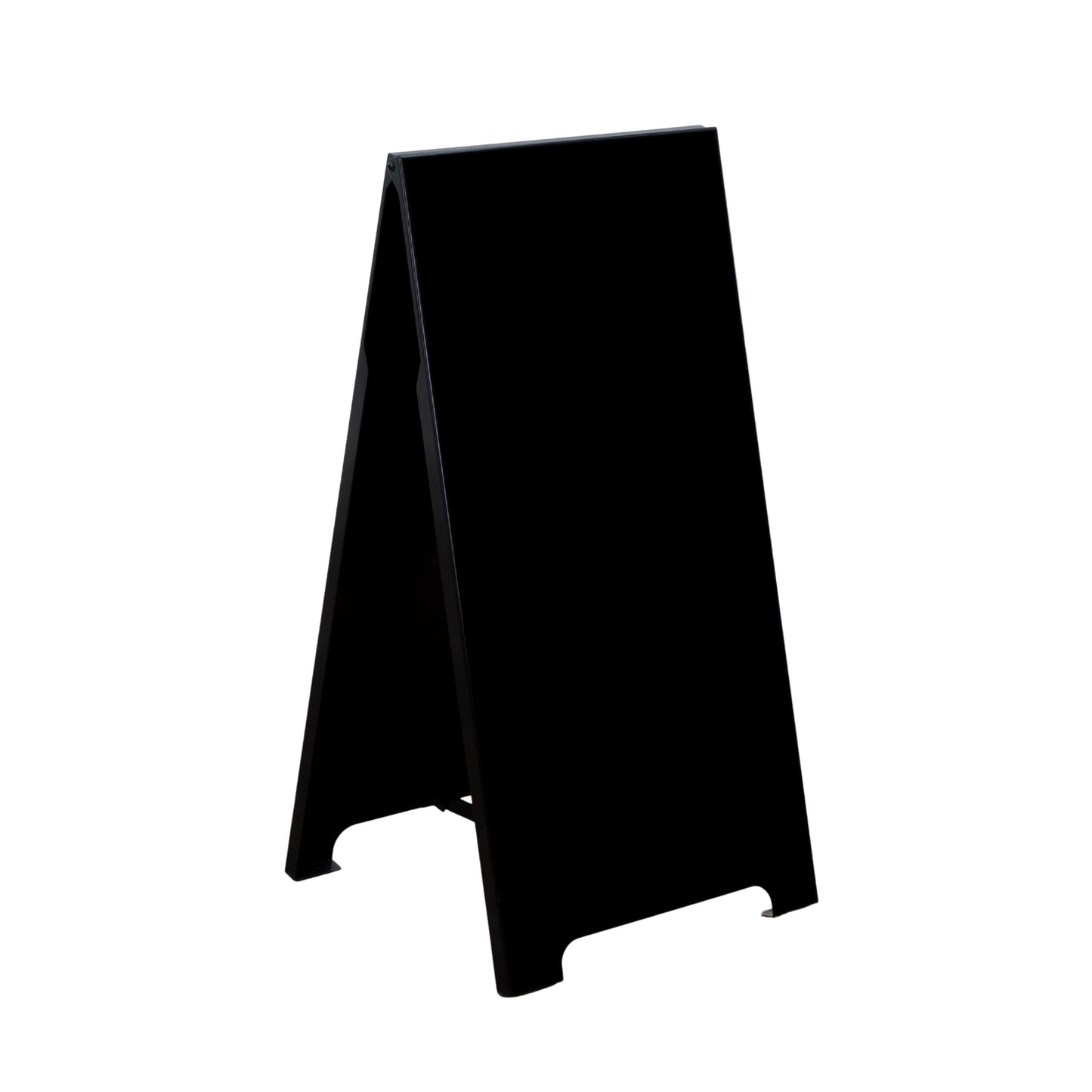 Metal outdoor sandwich board SB-A-B | black color