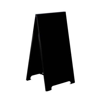 Metal Outdoor Sandwich Board SB-A-B | black color