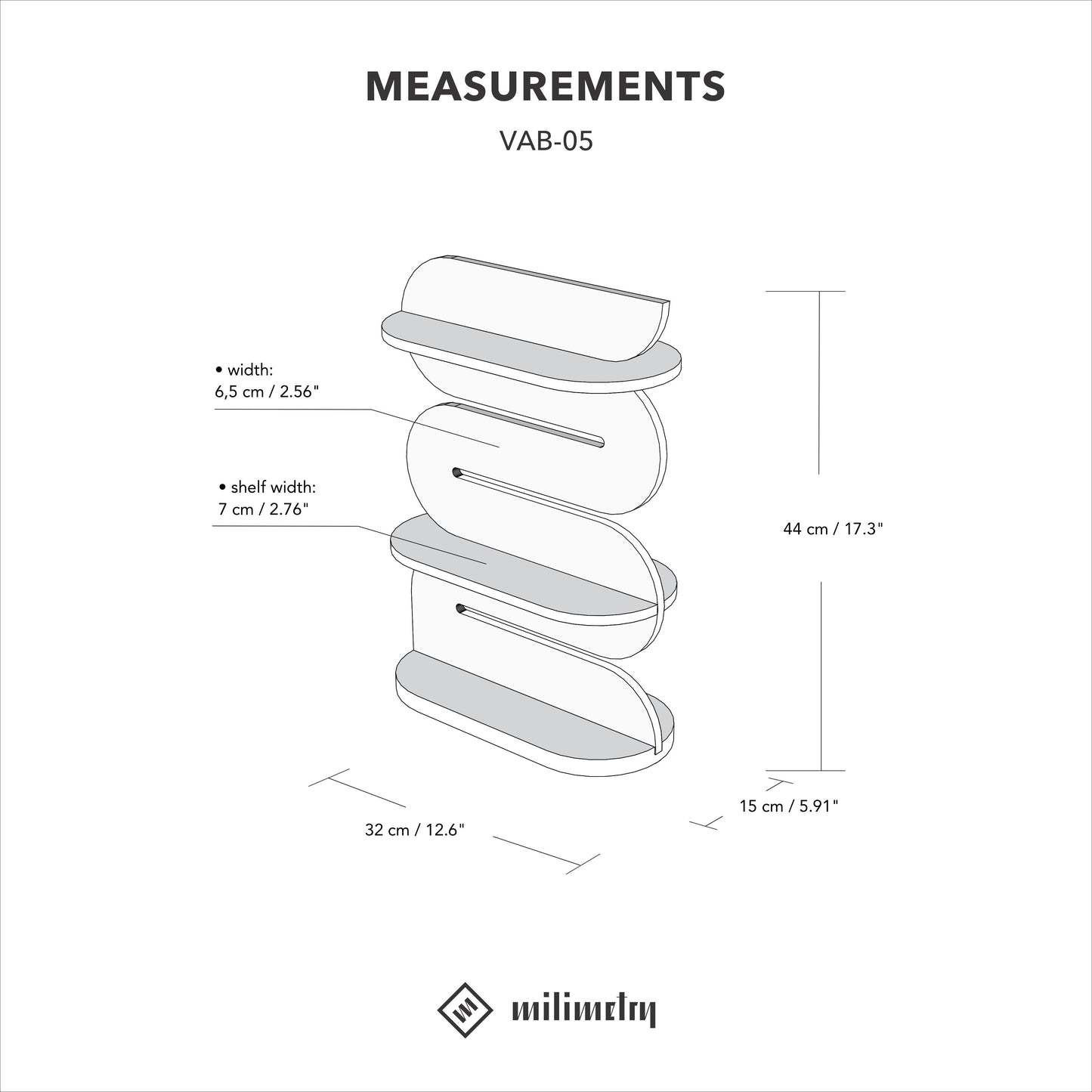 SAMPLE SALE | Schmuckständer für Ketten, Armbänder und Ringe VAB-05-BL Nr. 40 | Messe- und Boutiquedisplay