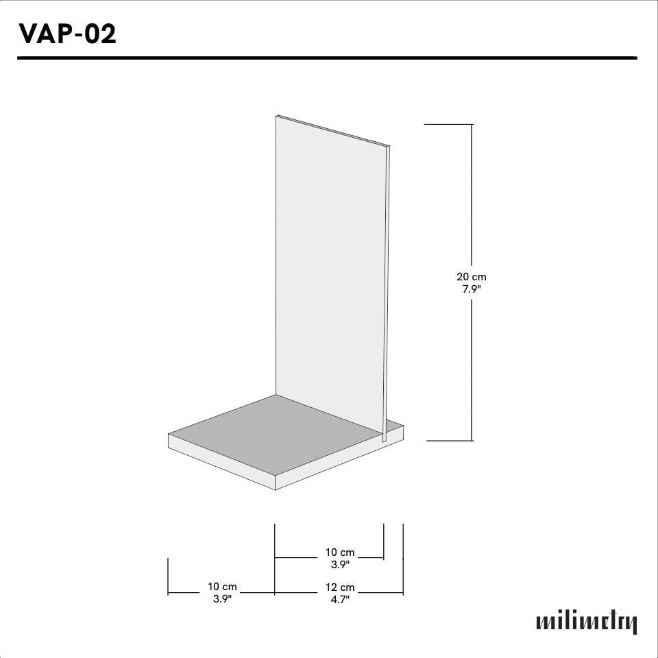 Set personalisierter Produktdisplays VAP-02-NT