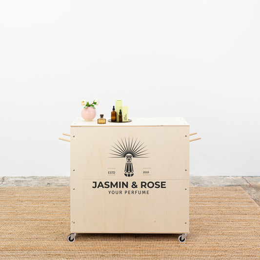 Checkout stand VC-08-W-NT | natural color