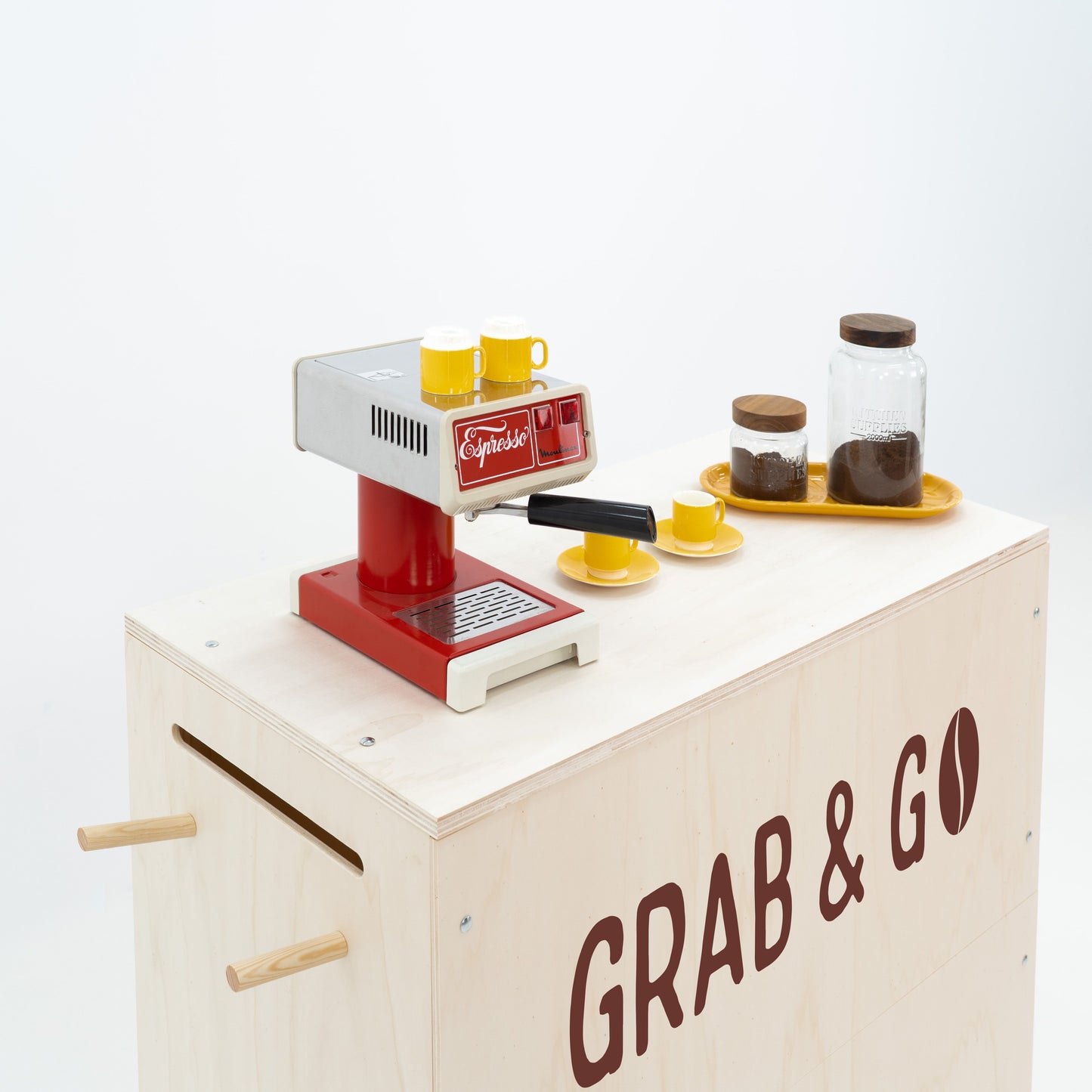 Checkout stand VC-08-W-NT | natural color