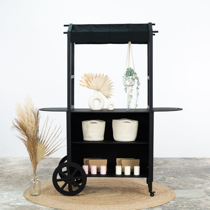 Event cart VC-11-W-BL | black color