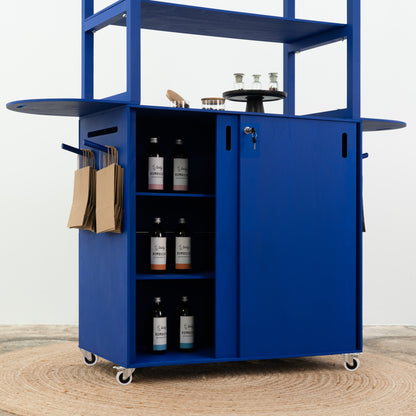 Customizable Mobile bar VC-12-W-ML | custom color