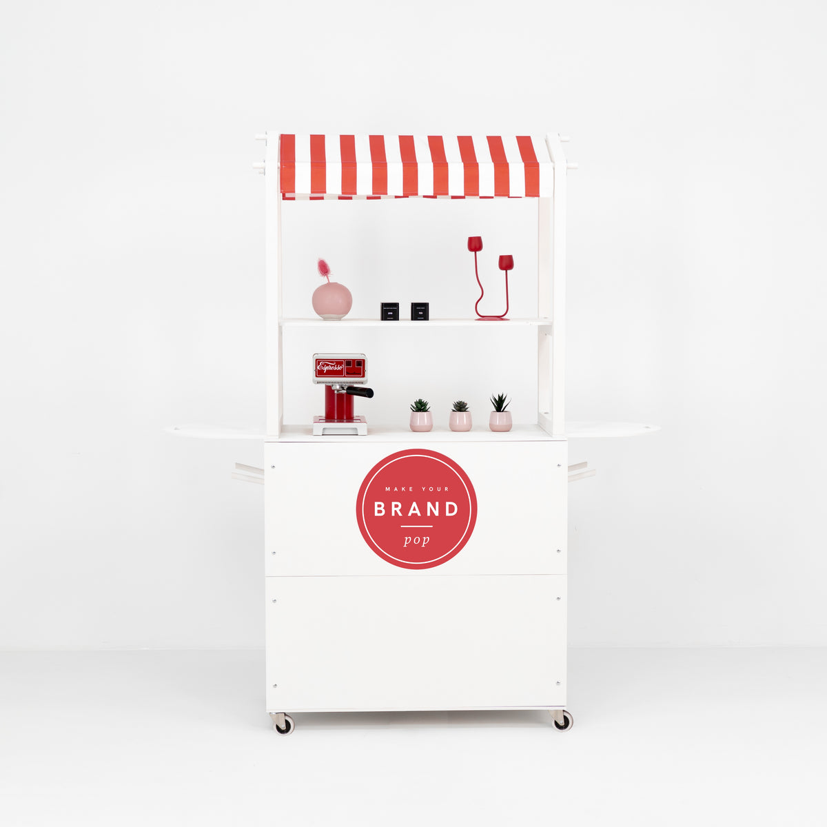 Customizable Mobile Bar VC-12-W-ML | custom color
