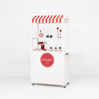 Customizable Mobile bar VC-12-W-ML | custom color